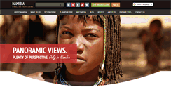Desktop Screenshot of namibiatourism.com.na